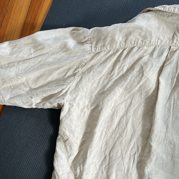 Oversize Sz S Mate the Label linen button down - Picture 9 of 9